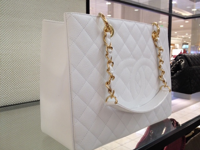 chanel gst white