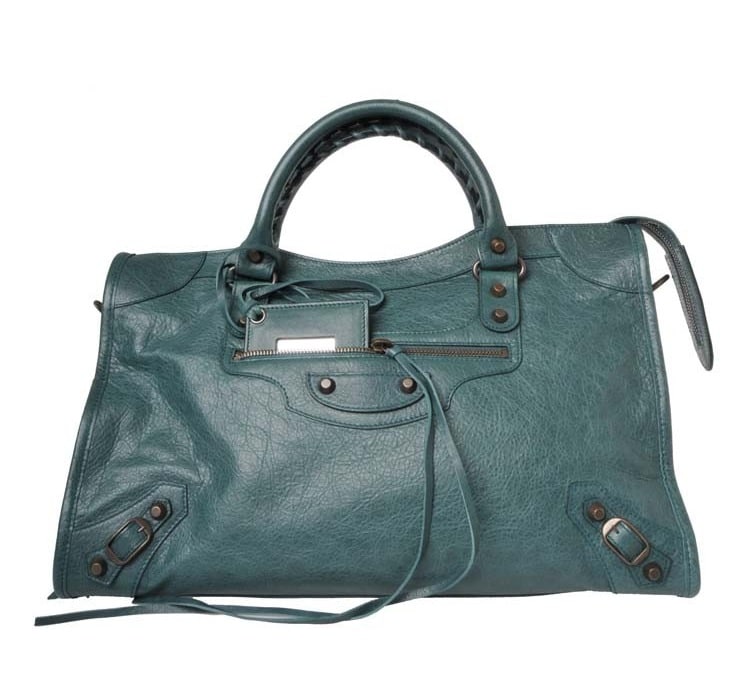 Balenciaga Green Handbags