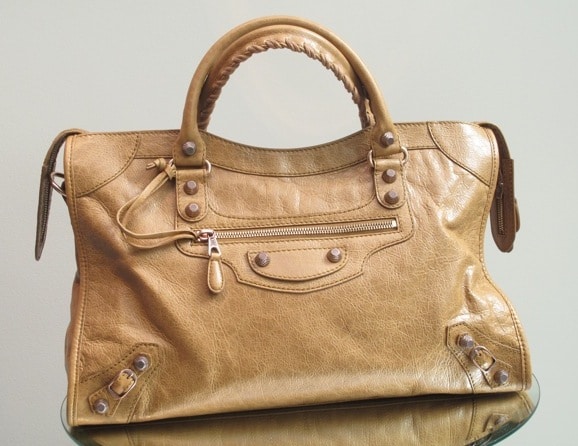 Balenciaga Brown Leather GH City Bag ref632045  Joli Closet