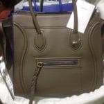 Celine Grey Phantom Blue Trim - Fall 2012 - 2600USD