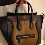 Celine-Khaki-Tricolor-Nubuck-Mini-Luggage-Bag-Fall-2012-2400USD