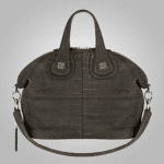 Givenchy Brown Crocodile Nightingale Small Bag