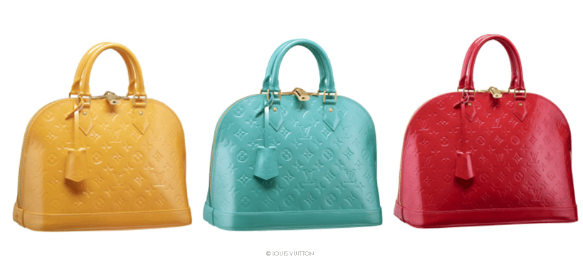 Louis Vuitton Alma Vernis Bag Reference Guide - Spotted Fashion