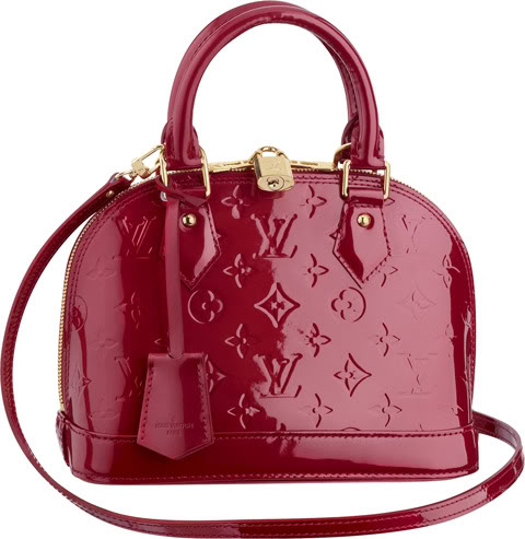 Louis Vuitton Alma Vernis Bag Reference Guide - Spotted Fashion