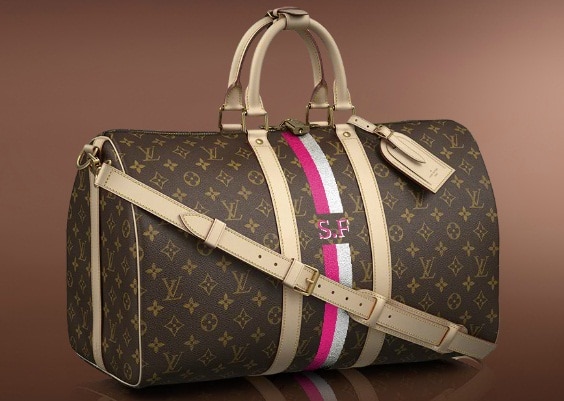 lv bag with initials