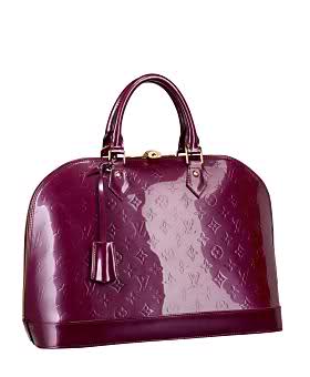 louis vuitton purple alma