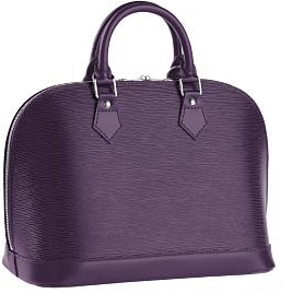 Louis Vuitton Purple Figue Epi Alma PM, myGemma