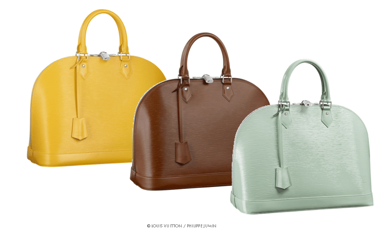 lv alma bag colors