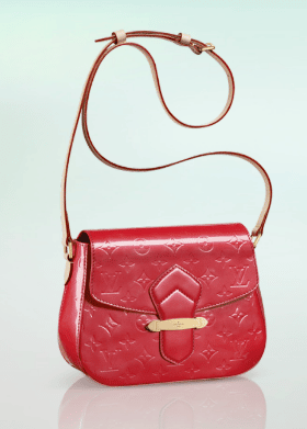 Louis Vuitton Bellflower PM Monogram Vernis Pomme D'Amour