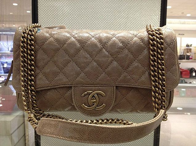 Chanel Classic Single Flap Bag Quilted Ombre Metallic Lambskin Mini  Metallic 1669902