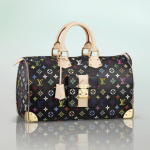 Louis Vuitton Black Monogram Multicolore Speedy 40 Bag