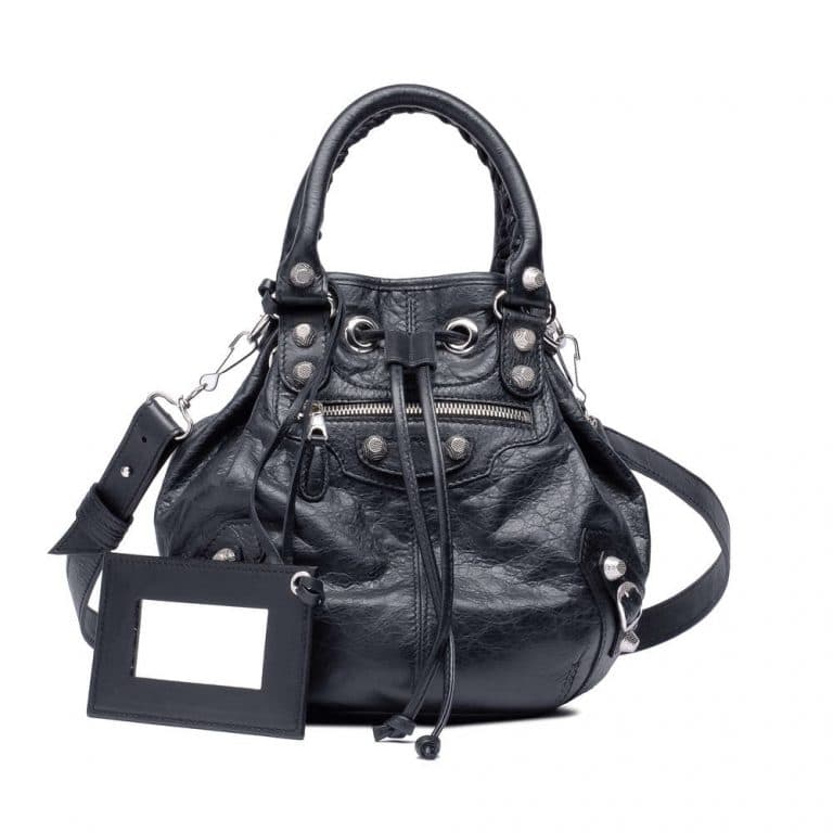 balenciaga pompon bag