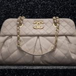 Chanel Beige Chic Quilt Bowling Bag 2012