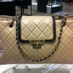 Chanel Beige East West Tote Small Bag 2012