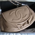 Chanel Beige Half Moon WOC Bag 2012