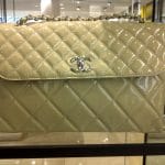 Chanel Beige Patent In The Business Flap Bag 2011