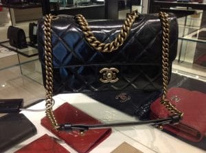Chanel Black Perfect Edge Small Bag