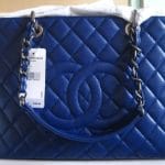 Chanel Blue Fonce GST Bag 2010