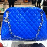 Chanel Blue Mademoiselle Large Bag 2012