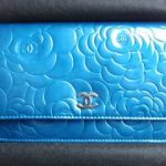 Chanel Blue Patent Camellia WOC Bag 2011