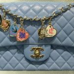 Chanel Blue Valentine Flap Bag 2009