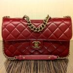 Chanel Burgundy Perfect Edge Jumbo Flap Bag