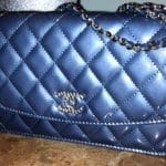 Chanel Dark Blue Brilliant WOC Bag 2011