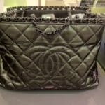 Chanel Dark Grey Chain Me Tote Bag 2012