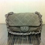 Chanel Dark Grey Darjeeling Flap Medium Bag 2012