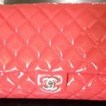Chanel Dark Pink Timeless Clutch Bag 2012