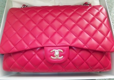 Chanel Classic Medium Flap Bag Pink