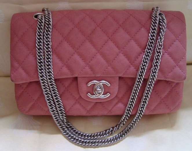 Chanel 2009-2010 Ombre Pink Classic Flap Bag · INTO