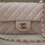 Chanel Light Beige Classic Flap Mini Bag 2012