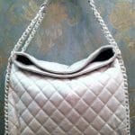 Chanel Light Grey Chain Me Tote Bag 2011