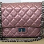 Chanel Metallic Dark Pink Reissue Flap 226 Bag 2008