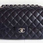 Chanel Midnight Blue Classic Flap Bag 2012