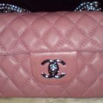 Chanel Pink E/W Classic Flap Bag 2008