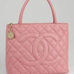 Chanel Pink Medallion Tote Bag 2004