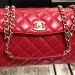 Chanel Red In The Business Tote Bag 2013