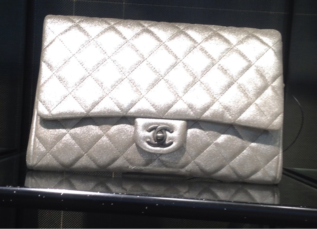 crystal chanel lego bag