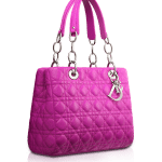Dior Clover Pink Soft Shopping Tote Bag