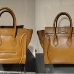 Celine Brown Palmelato Mini Luggage Bag