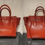 Celine Red Palmelato Mini Luggage Bag