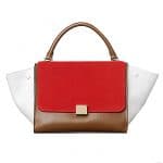 Celine red flap trapeze bag - winter 2012