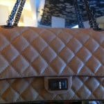 Chanel Beige Claire Reissue Bag 2013