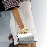 Chanel Silver Quilted Clutch - Spring/Summer Runway 2013
