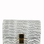 Celine White Box Bag in Whipsnake Python - 3