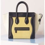 Celine Yellow Lemon Tricolor Mini Luggage Bag - Summer 2013