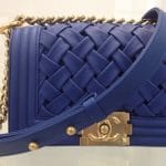 Chanel Blue Chateau Boy Bag 2013
