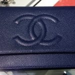 Chanel Navy Timeless CC WOC Bag 2013